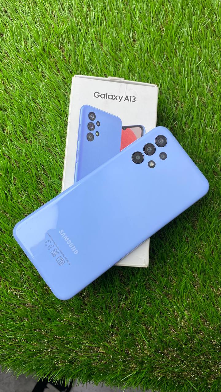 Samsung Galaxy A13, 64 ГБ, голубой, 4 ГБ (Фото)