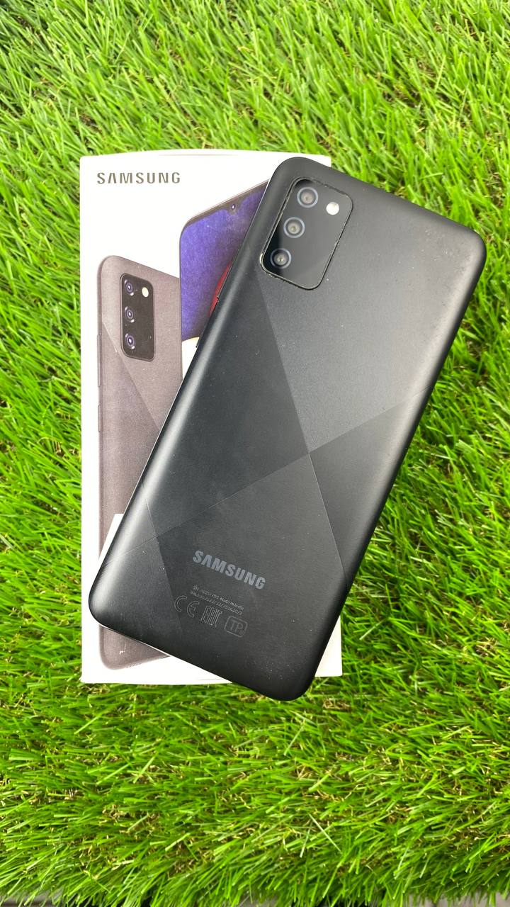 Samsung Galaxy A02s, 32 ГБ, черный (Фото)