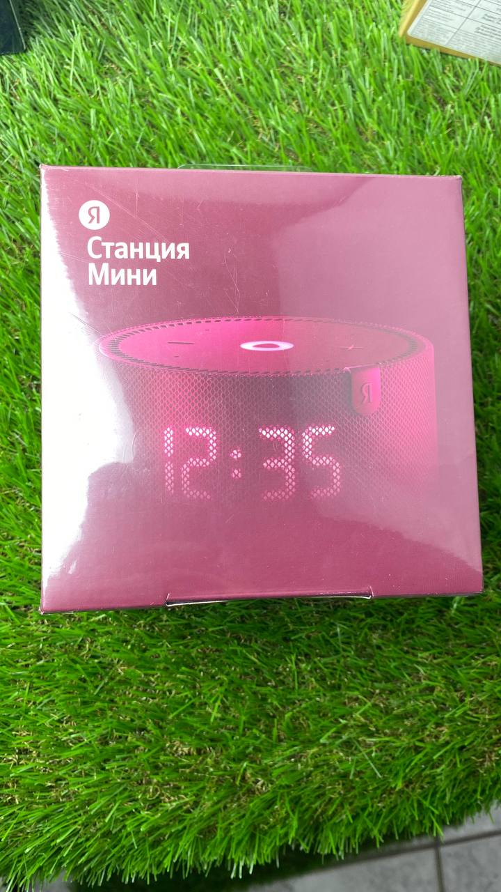 Умная колонка Яндекс Станция Мини с часами, Н (Фото)