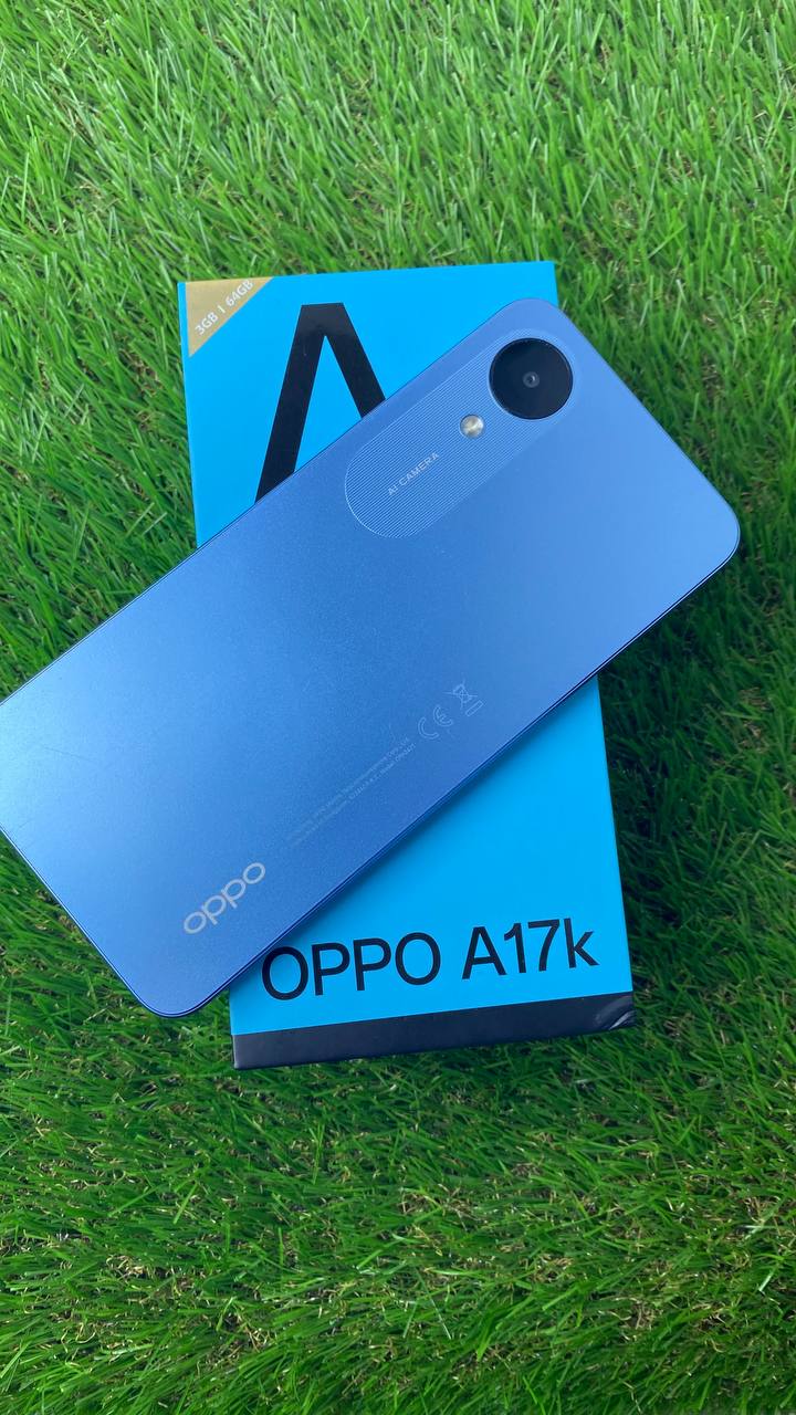 Oppo A17k, 64 ГБ, синий, 3 ГБ (Фото)