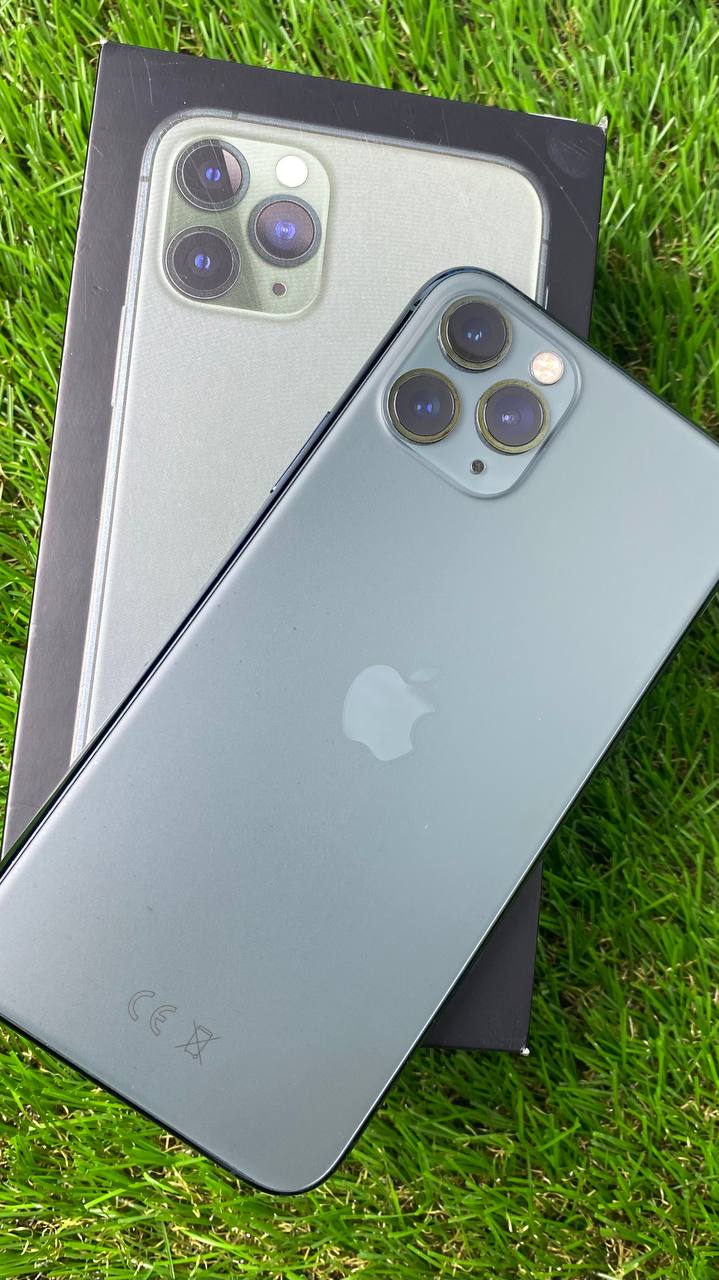 iPhone 11 Pro, 256 ГБ, зеленый, 4 ГБ, 74% (Фото)