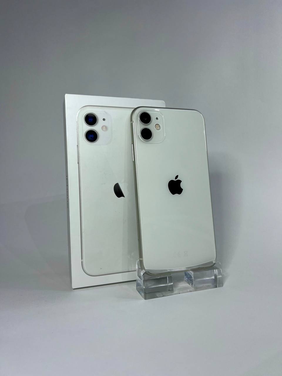 iPhone 11, 128 ГБ, белый, 85% (Фото)