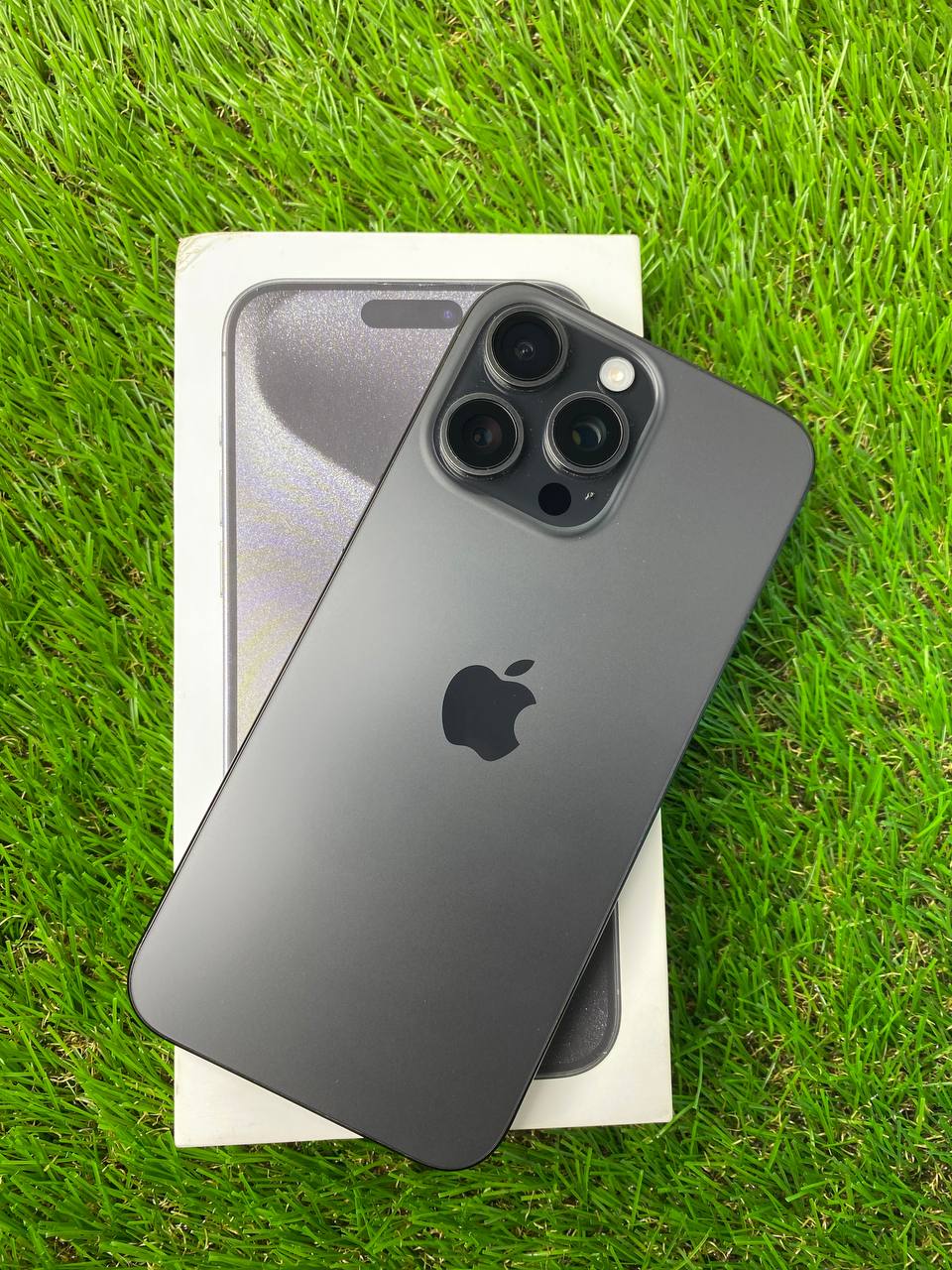 iPhone 15 Pro Max, 512 ГБ, черный, 100% (Фото)