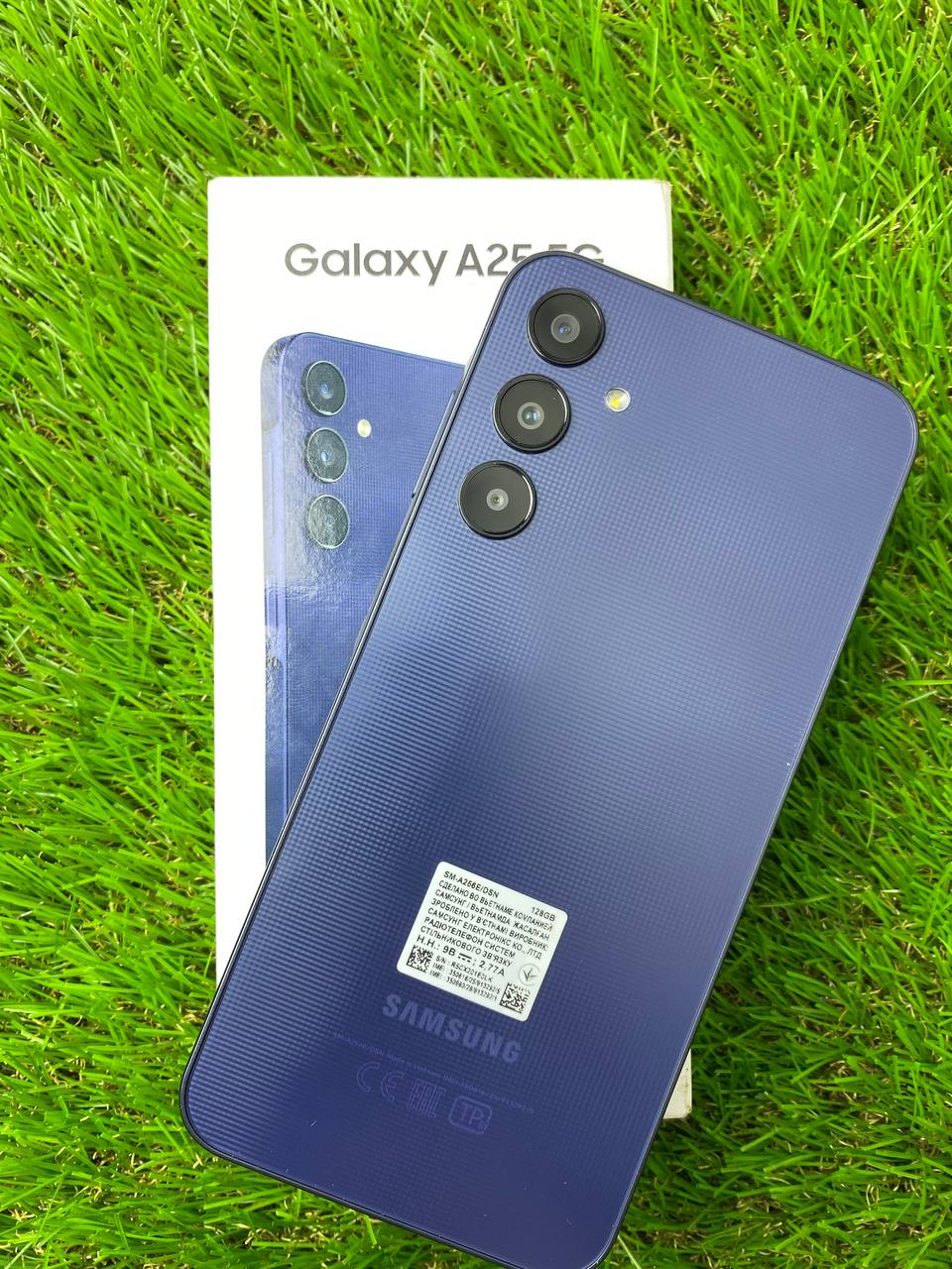 Купить дешево Samsung Galaxy A25, 128 ГБ, синий, 6 ГБ в Костанае - Империя  Залогов