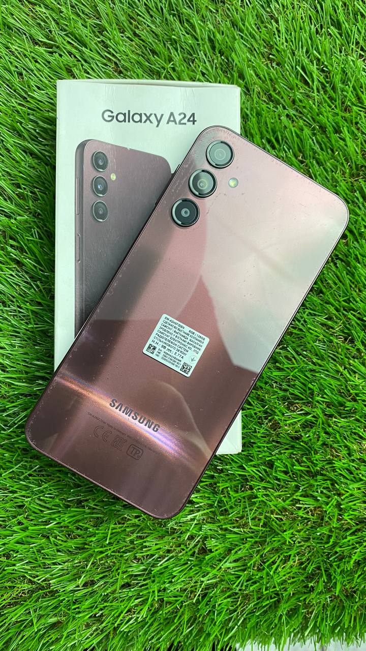 Samsung Galaxy A24, 128 ГБ, красный, 6 ГБ (Фото)