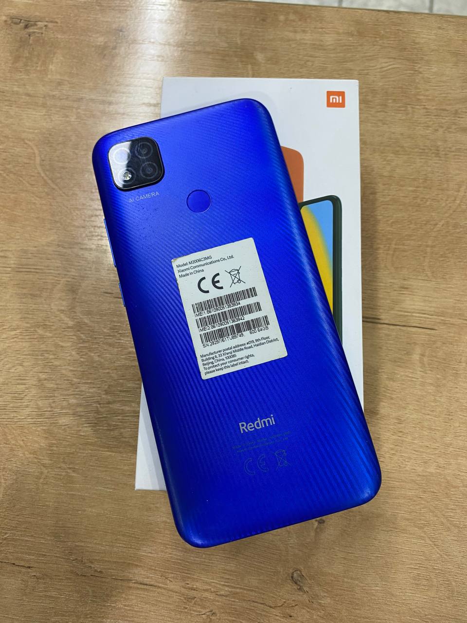 Xiaomi Redmi 9C, 64 ГБ, синий, 3 ГБ (Фото)