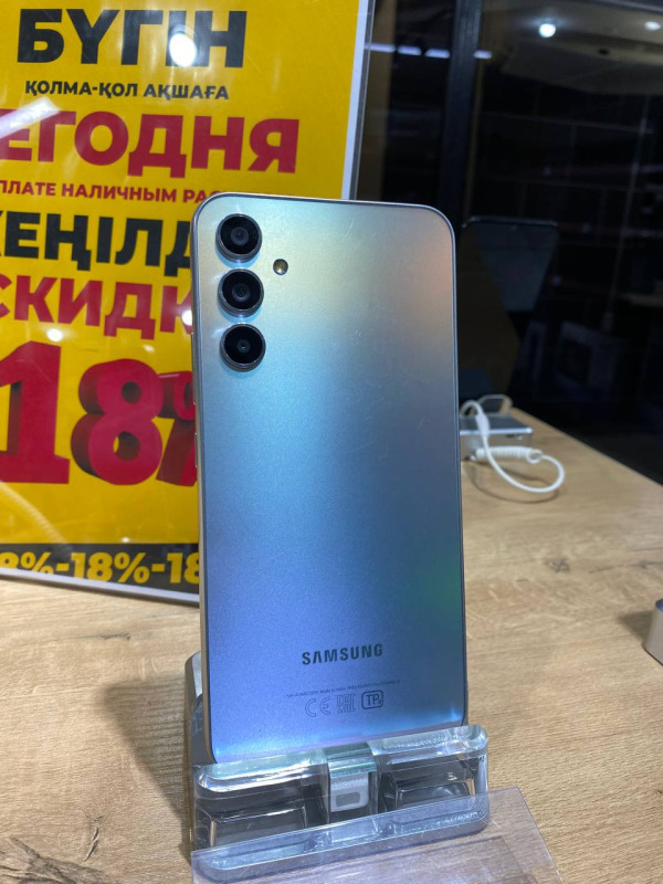 Samsung Galaxy A34, 128 ГБ, серебристый, 6 ГБ (Фото)