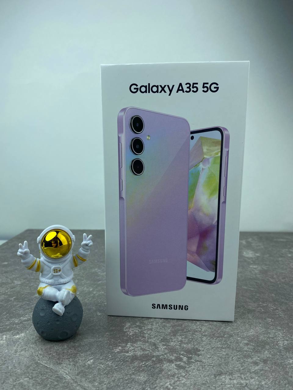 Samsung Galaxy A35 5G, 6 ГБ, сиреневый, 256 ГБ Н (Фото)