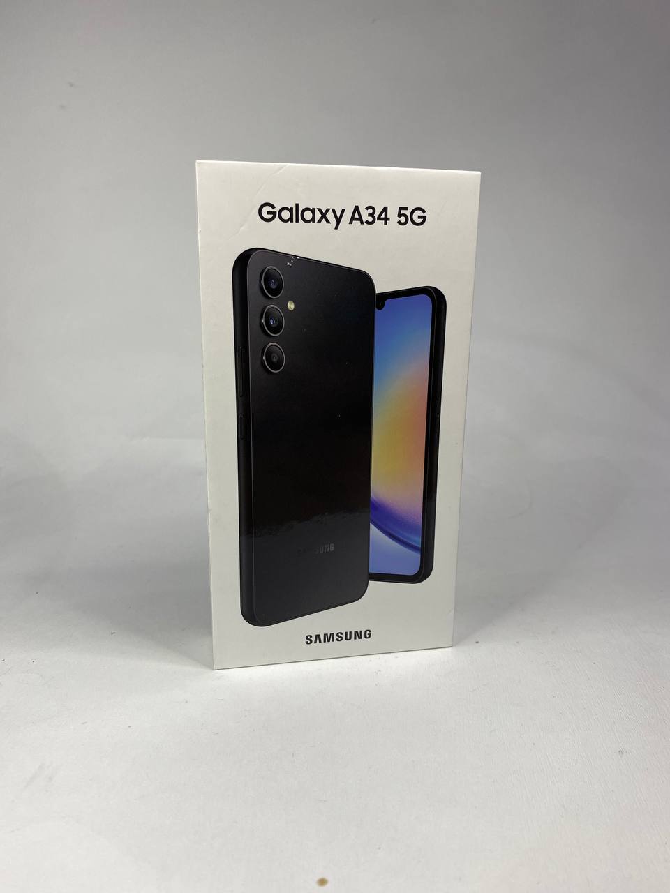 Samsung Galaxy A34 5G, 128 ГБ, серый Н (Фото)