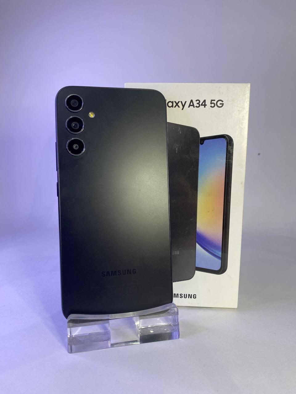 Купить дешево Samsung Galaxy A34 5G, 128 ГБ, черный в Костанае ...